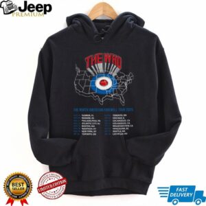 The Who The North American Farewell Tour 2025 T Shirt