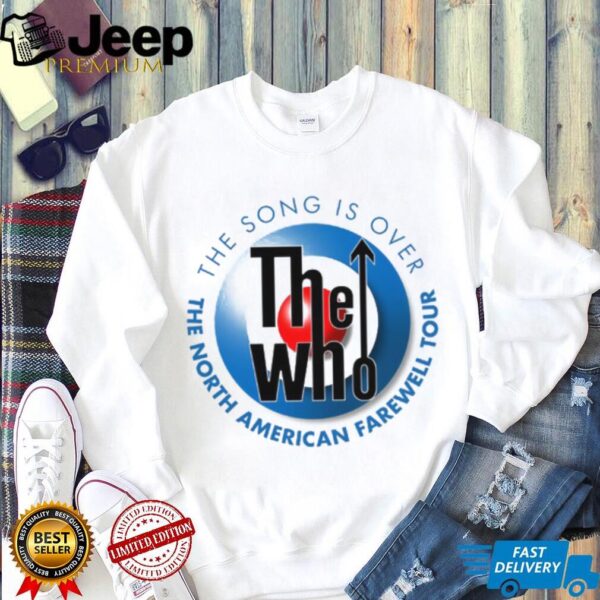 The Who The Song Is Over North American Farewell Tour Shirt