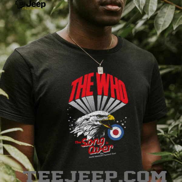The Who The Song Is Over North American Farewell Tour T Shirt