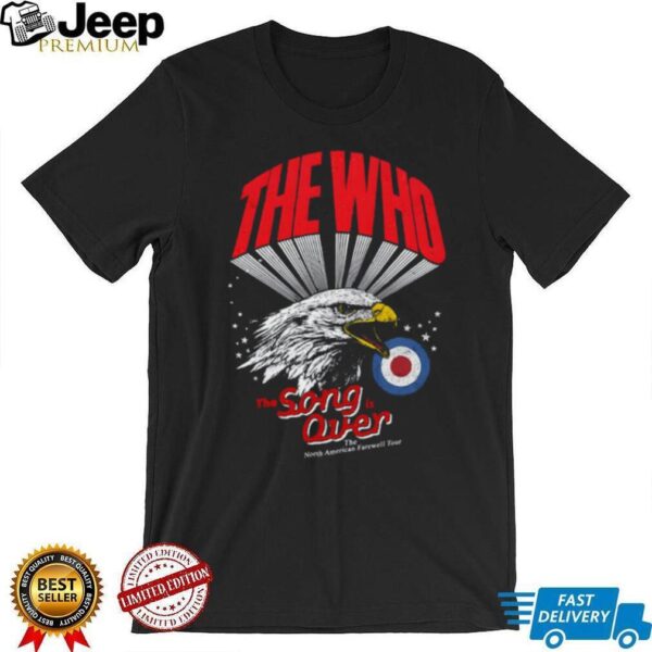 The Who The Song Is Over North American Farewell Tour T Shirt