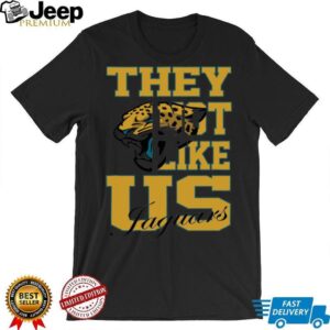 They Not Like Us Jacksonville Jaguars shirt