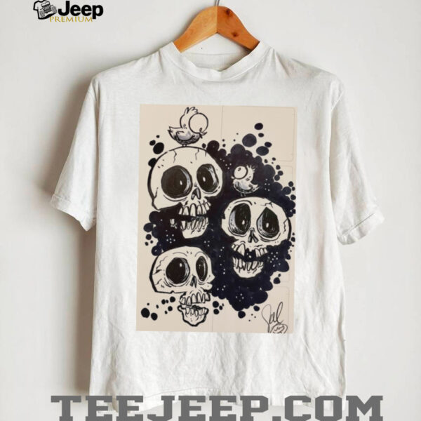 Three Eyed Skulls t shirt