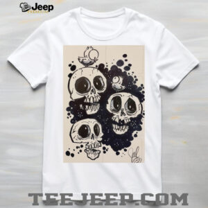 Three Eyed Skulls t shirt
