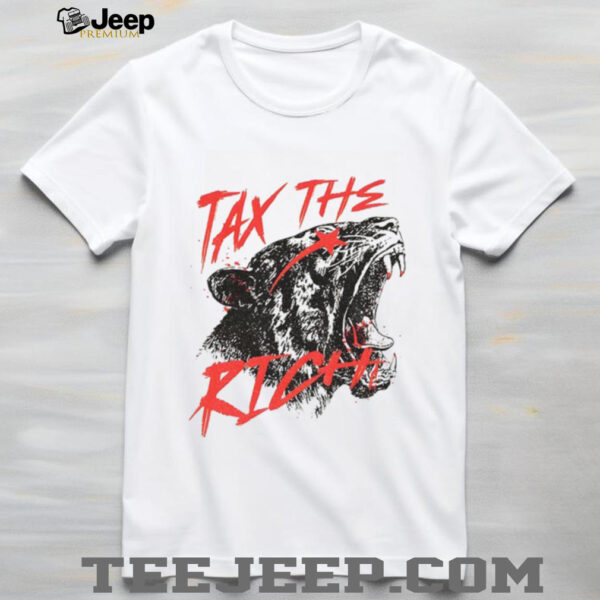 Tiger Tax the Rich Anti Billionaire Graphic shirt
