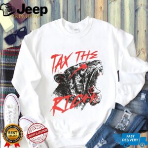 Tiger Tax the Rich Anti Billionaire Graphic shirt