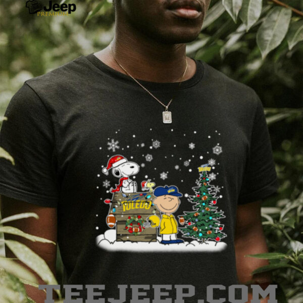 Toledo Rockets Snoopy Charlie Brown Christmas Holiday T Shirt