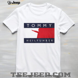 Tommy Heilfuhrer logo parody shirt