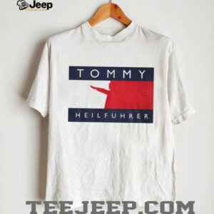 Tommy Heilfuhrer logo parody shirt