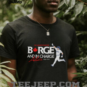 Toronto Blue Jays Addison Barger In Charge Baseball Shirt