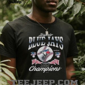 Toronto Blue Jays American League World Series 2025 Champions MLB logo shirt