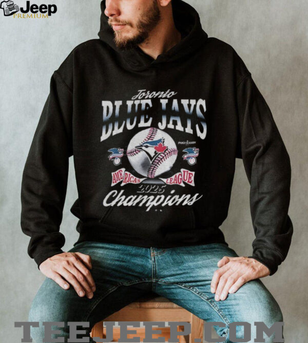 Toronto Blue Jays American League World Series 2025 Champions MLB logo shirt