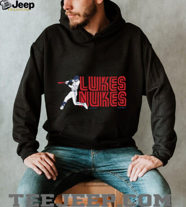 Toronto Blue Jays Luke Lukes Nukes Baseball Shirt