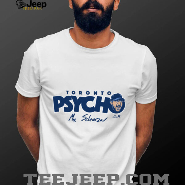 Toronto Blue Jays Max Scherzer Psycho Baseball Pullover shirt
