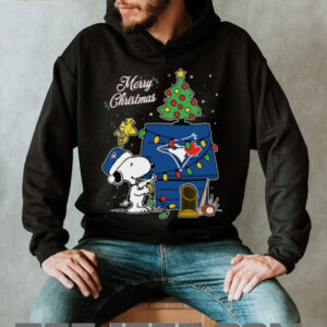 Toronto Blue Jays Snoopy Merry Christmas Baseball TShirt