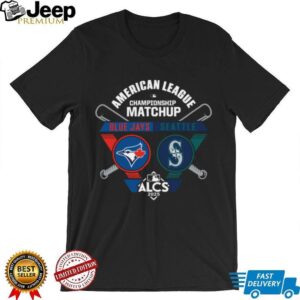 Toronto Blue Jays vs Seattle Mariners 2025 ALCS American League Championship Series Matchup T Shirt