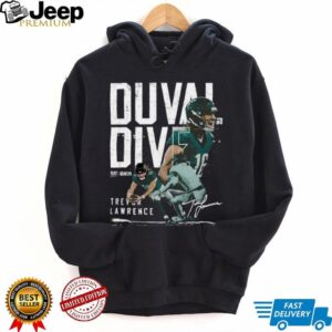 Trevor Lawrence Jacksonville Duval Dive T Shirt Hoodie Trevor Lawrence Jacksonville Duval Dive T Shirt Hoodie