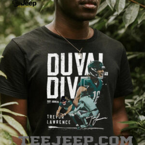 Trevor Lawrence Jacksonville Duval Dive T Shirt Hoodie