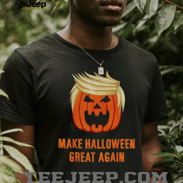 Trump Pumpkin Make Halloween Great Again meme shirt