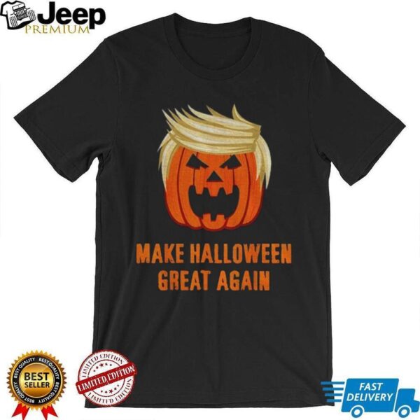 Trump Pumpkin Make Halloween Great Again meme shirt