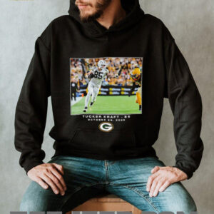 Tucker Kraft Green Bay Packers NFL Flash Features Week 8 photo shirt