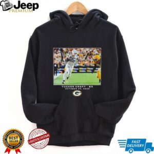 Tucker Kraft Green Bay Packers NFL Flash Features Week 8 photo shirt