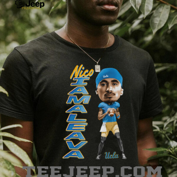 UCLA Bruins Football Nico Iamaleava Caricature Tee