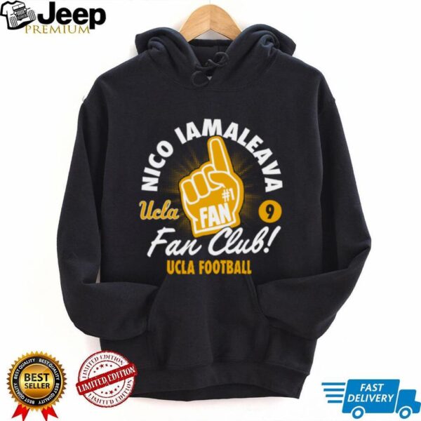UCLA Bruins Football Nico Iamaleava Royal Fan Club Tee