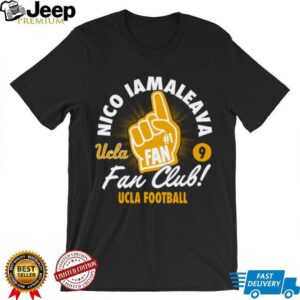 UCLA Bruins Football Nico Iamaleava Royal Fan Club Tee