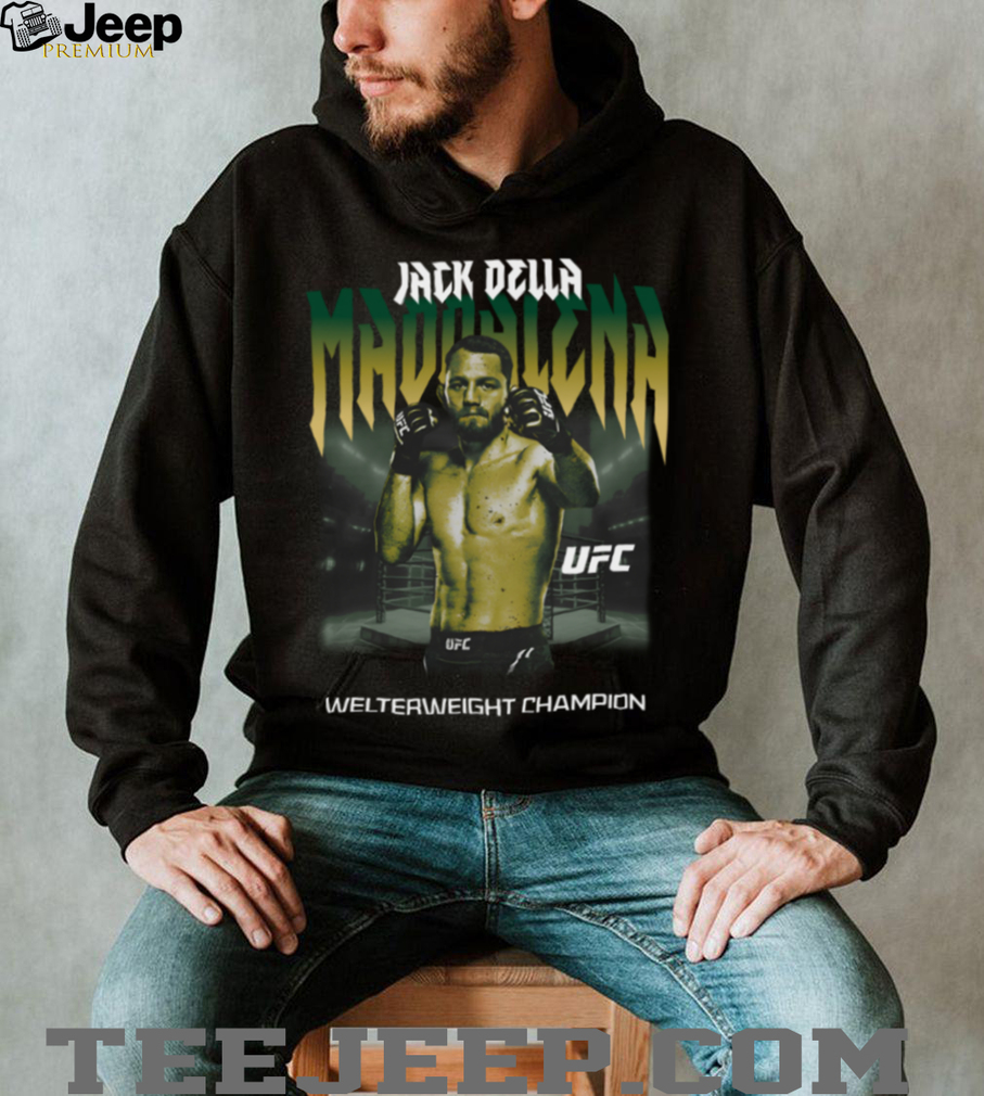 Ufc Merchandise Jack Della Maddalena Fighter Pose Tee Ufc Merchandise Jack Della Maddalena Fighter Pose Tee