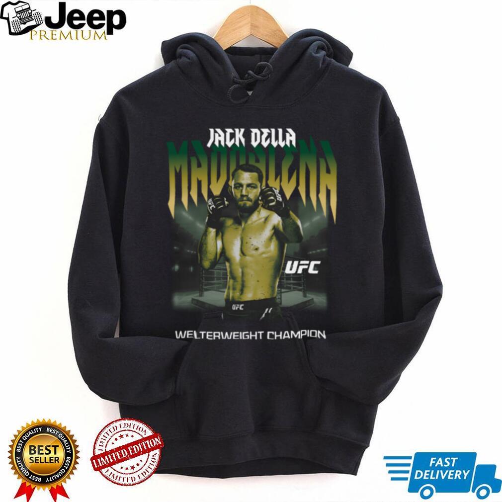 Ufc Merchandise Jack Della Maddalena Fighter Pose Tee Ufc Merchandise Jack Della Maddalena Fighter Pose Tee