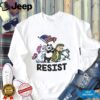 Portland Frog kicks crown No Kings anti Trump political shirt