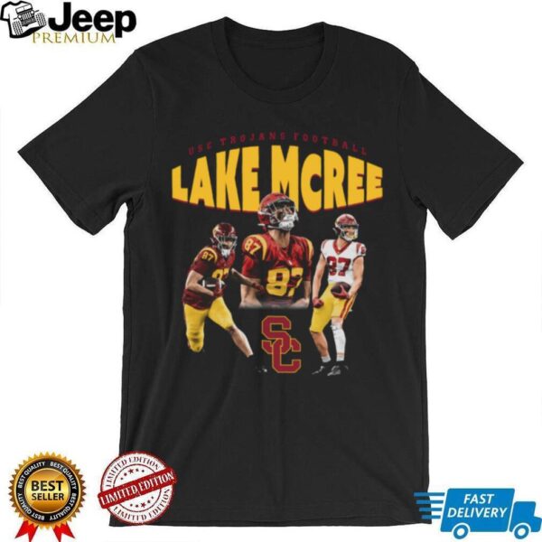 Usc Trojans Football Lake McRee Retro 90s T Shirt