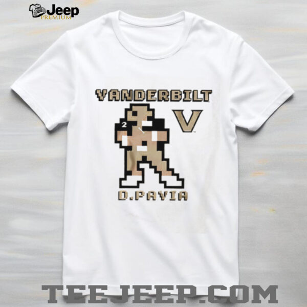 Vanderbilt Commodores Football Diego Pavia Retro Baller shirt