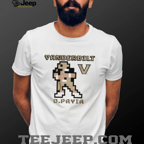 Vanderbilt Commodores Football Diego Pavia Retro Baller shirt