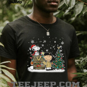 Vanderbilt Commodores Snoopy Charlie Brown Christmas Holiday T Shirt