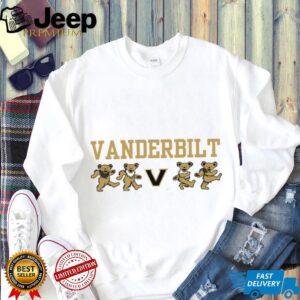 Vanderbilt X Grateful Dead Mascot Bears T Shirt Hoodie Vanderbilt X Grateful Dead Mascot Bears T Shirt Hoodie