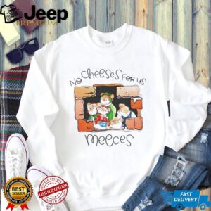 Vintage Mice No Cheeses For Us Meeces Mickey’s Merry Xmas shirt