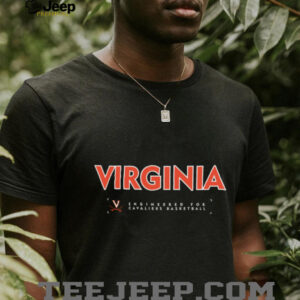 Virginia Cavaliers 2025 Courtside Basketball Shootaround Tee