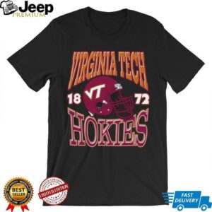 Virginia Tech Hokies Team Helmet T Shirt