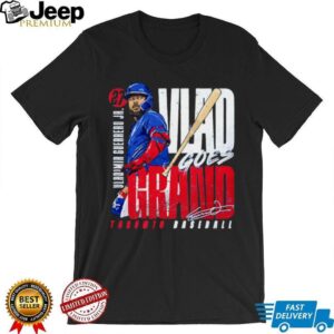 Vlad goes Grand Vladimir Guerrero Jr. Toronto Blue Jays MLB Bat Flip signature shirt