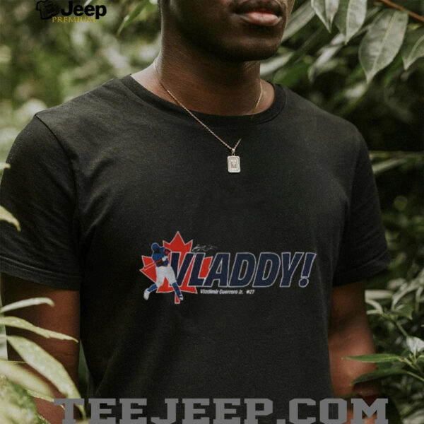 Vladimir Guerrero Jr. Toronto Blue Jays MLB Baseball Maple Leaf Vladdy signature shirt