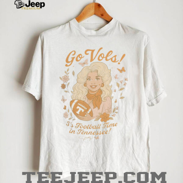 VolShop Tennessee Volunteers Thrifted Dolly Football T Shirt