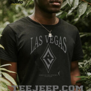 WNBA Las Vegas Aces Black High Energy T Shirt