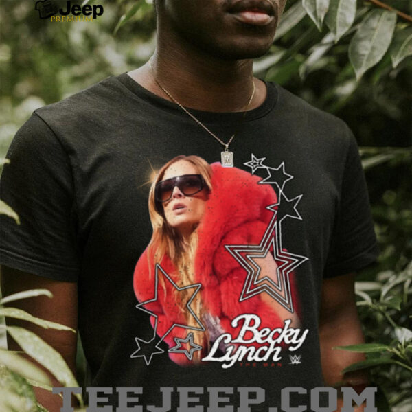 WWE Becky Lynch The Man Retro 70s Style Shirt