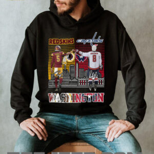 Washington Capitals Alexander Ovechkin Washington Jayden Daniels 2025 T Shirt