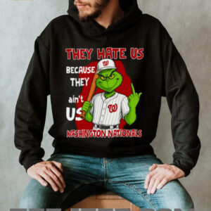 Washington Nationals Grinch T Shirt They Hate Us Because They Ain’t Us Funny Christmas Tee