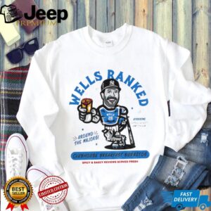 Wells Ranked Vernon Wells New York Yankees around the majors shirt