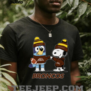 Western Michigan Broncos x Snoopy Bluey Christmas Football NCAA TShirt