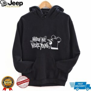 When We Were Young Festival Merch Screaming Rat Lineup TShirt