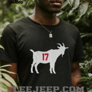 Will Klein wearing Ohtani’s number on a goat 17 Dodgers MVP shirt